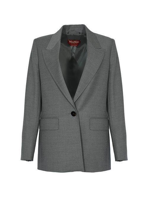 Blazer regular fit Bolsena in flanella MAX MARA STUDIO | 2526046022600007